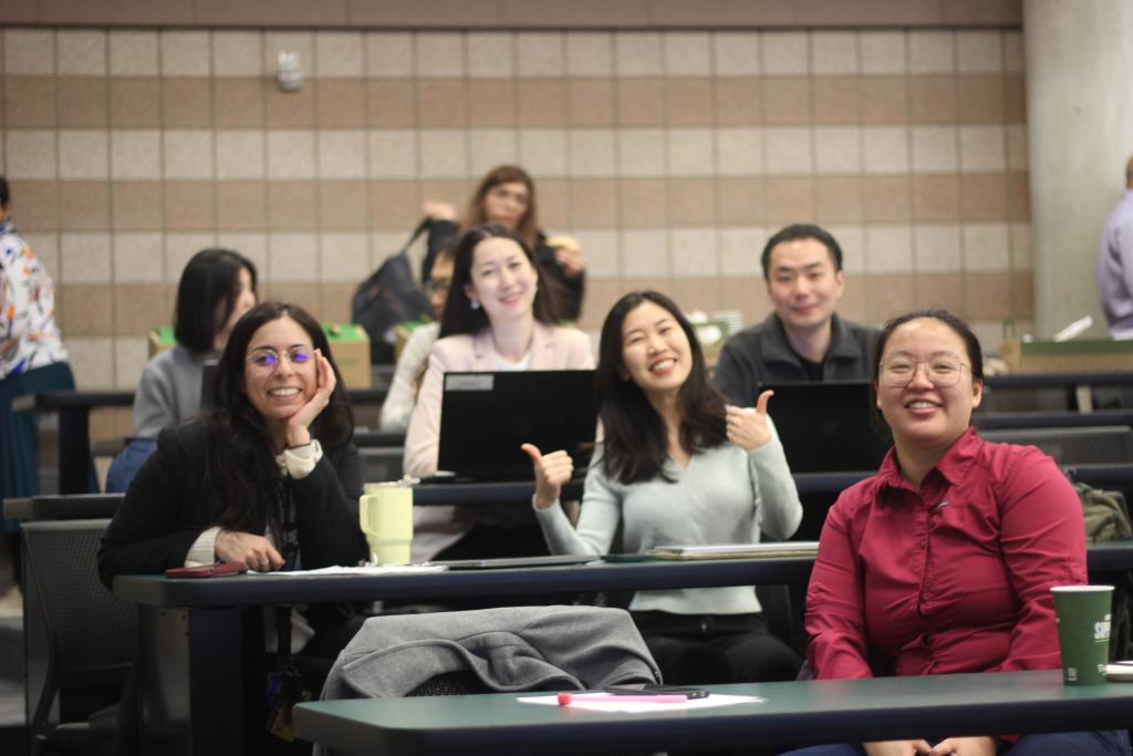 Attendees enjoying the 2025 Student Research Conference