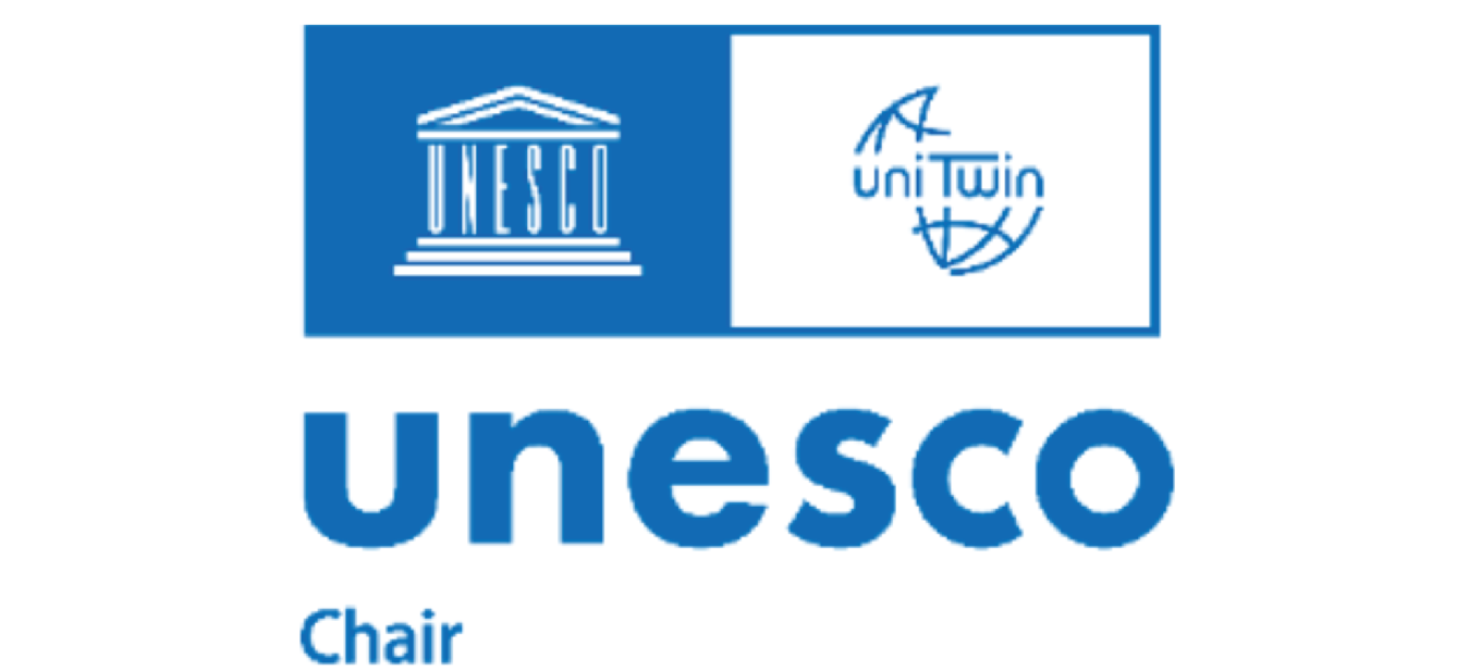 UNSECO logo with text reading "UNESCO Chair"